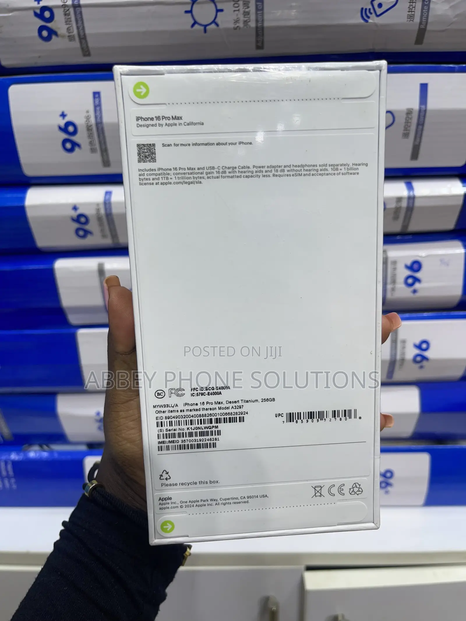 New Apple iPhone 16 Pro Max 256 GB