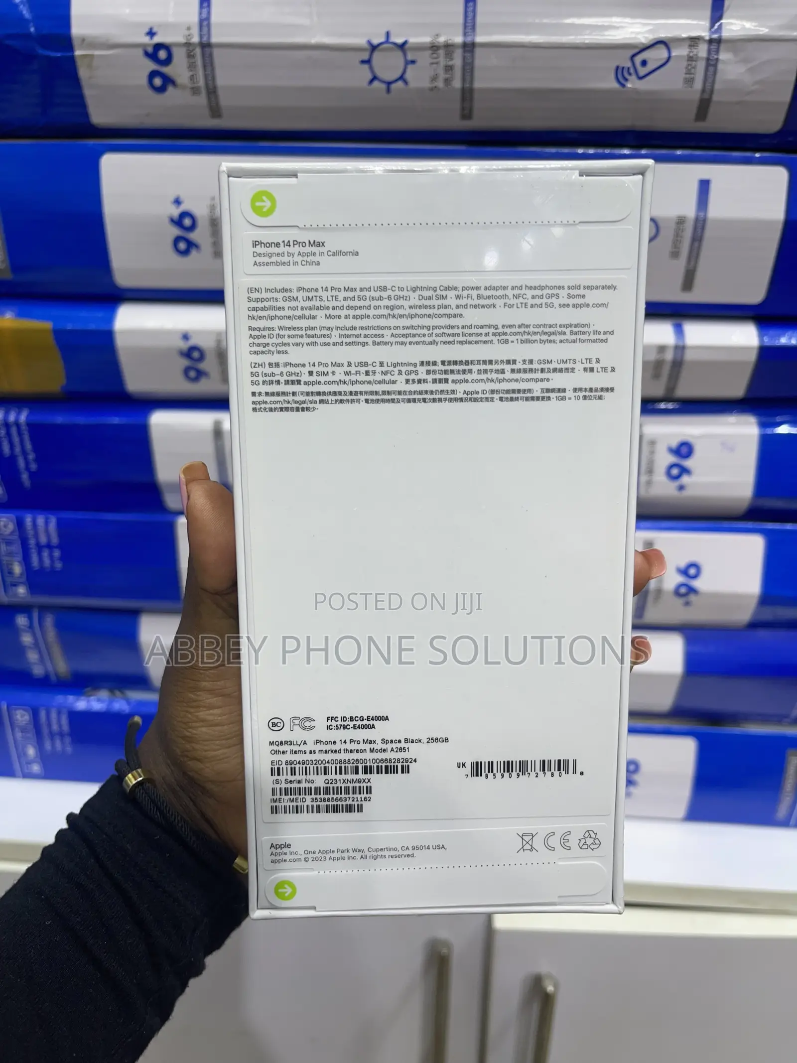 New Apple iPhone 14 Pro Max 256 GB Black