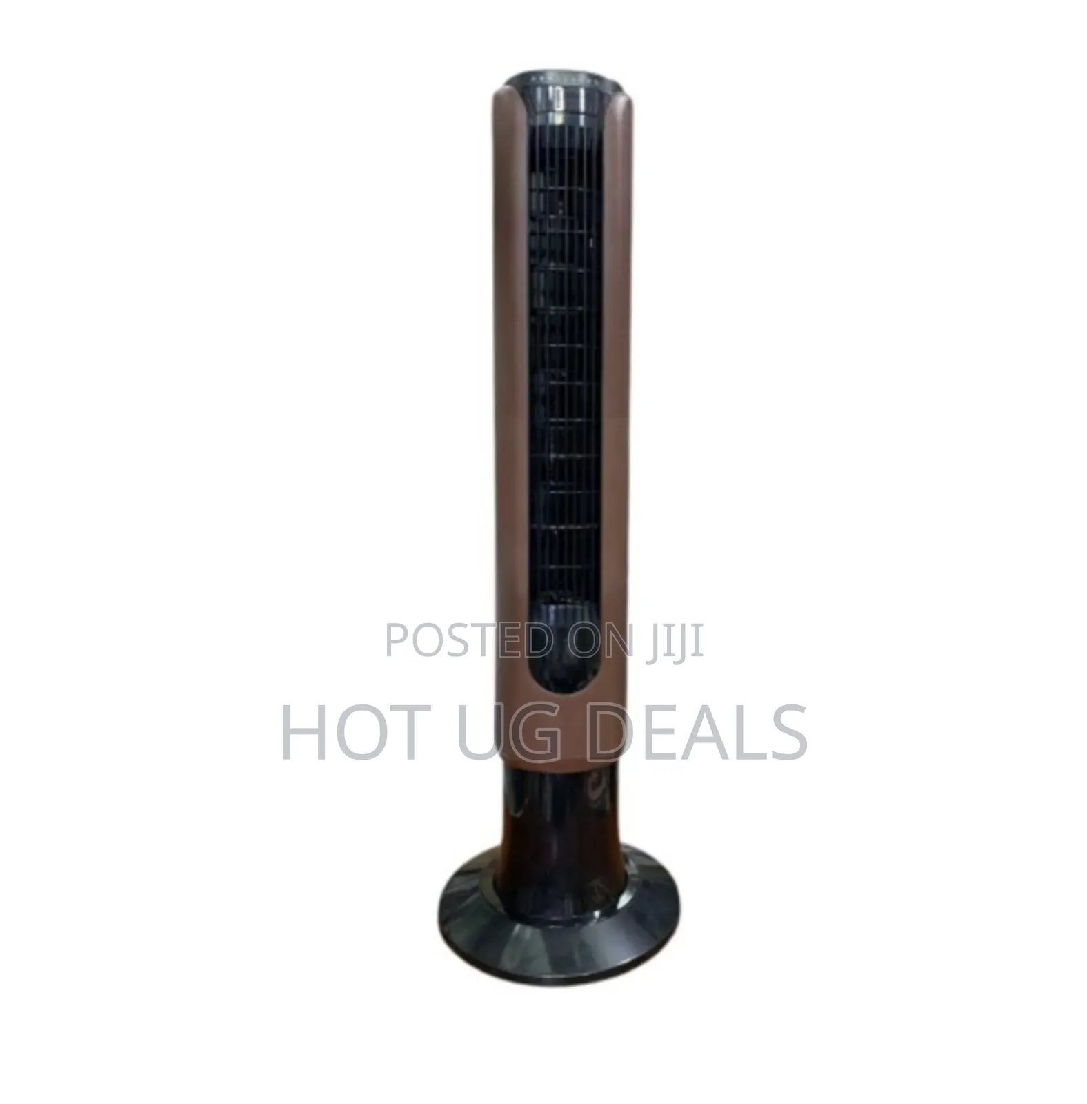 Sv Electric Tower Fan With Remote Control- Brown