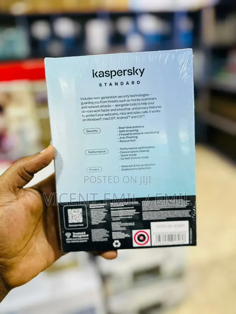 Kaspersky Standard Antivirus 3 Users