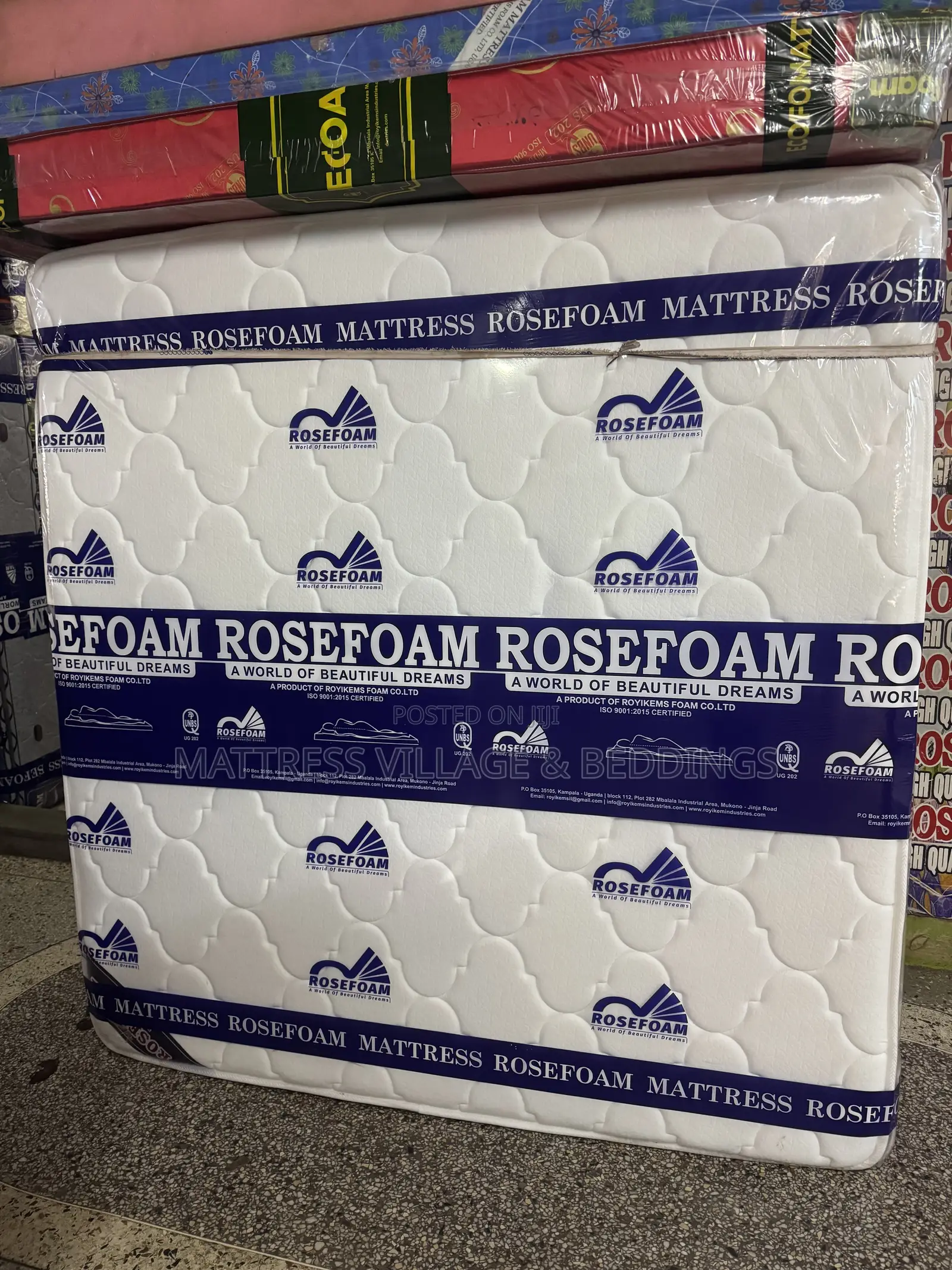 Spring Mattress 6by6 10inches Double Layers