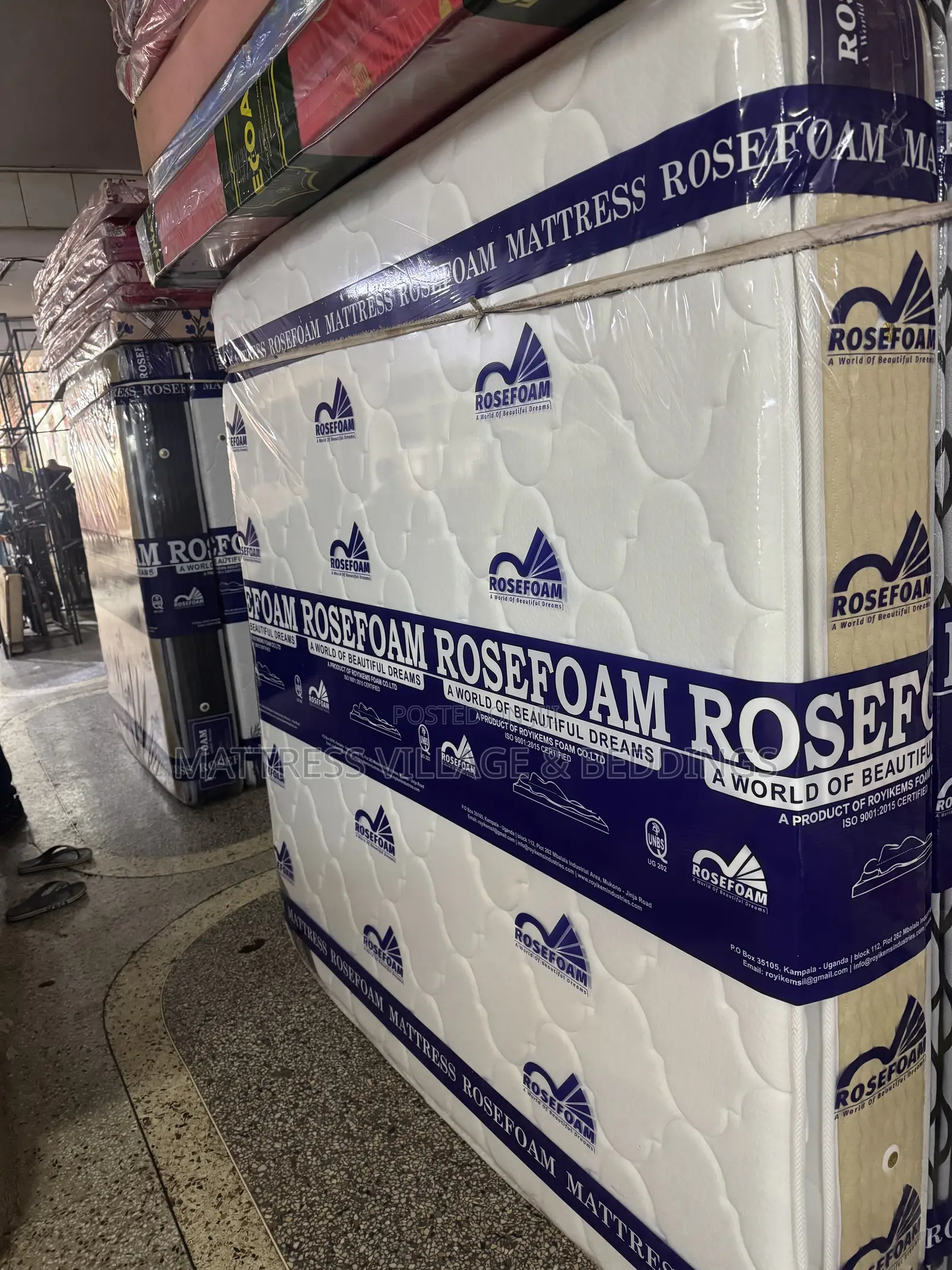 Spring Mattress 6by6 10inches Double Layers