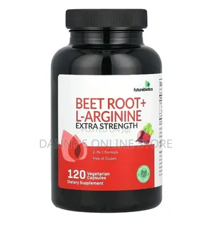 Beet Root + L-Arginine, 2000mg, 120 Vegetarian Capsules.