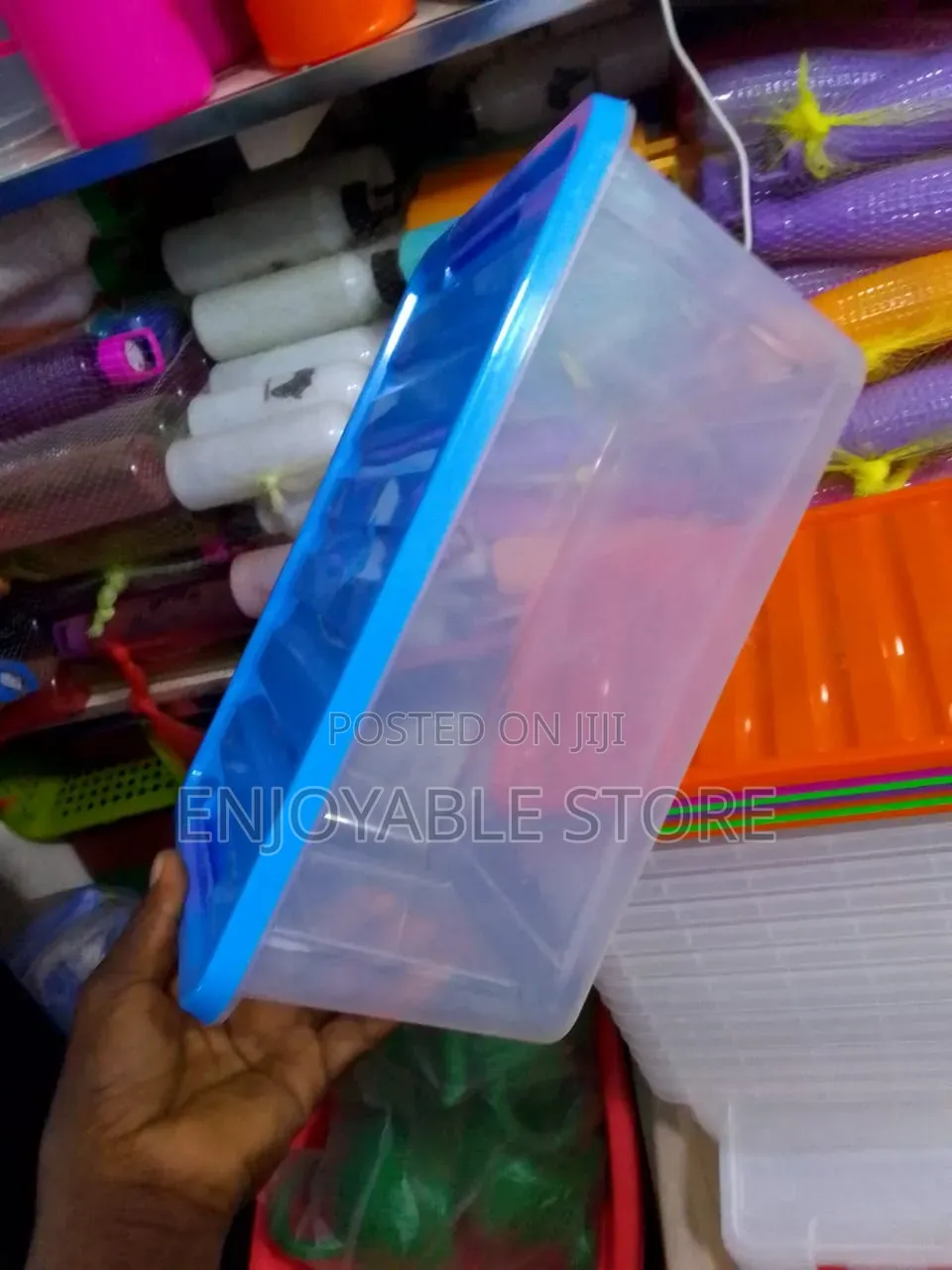 Plastic Transparent Storage Boxes 1pc