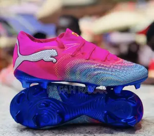 Original Multicolor Puma Future 9 Ultimate Poison Pink Football Boots