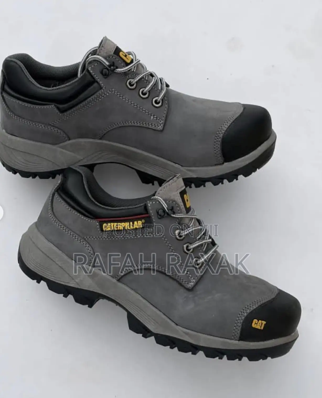 Original Men’S Grey Caterpillar Low Cut Safety Shoes