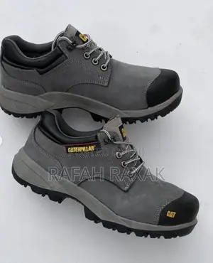 Original Men’S Grey Caterpillar Low Cut Safety Shoes