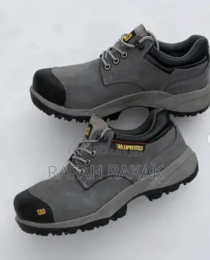 Original Men’S Grey Caterpillar Low Cut Safety Shoes