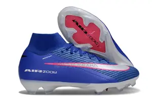 New Blue Nike Air Zoom Mercurial Superfly 10 Elite Fg Football Boots