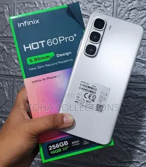 New Infinix Hot 60 Pro+ 128 GB Gray