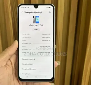 New Samsung Galaxy A17 5G 256 GB Gray