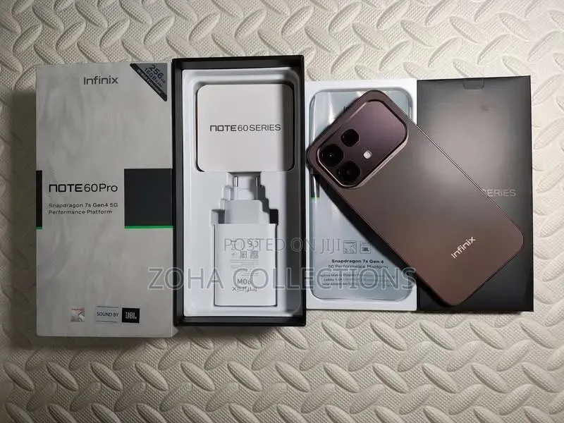 New Infinix Note 60 Pro 256 GB Gray