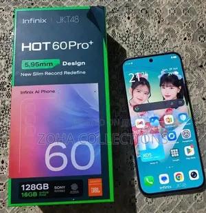 New Infinix Hot 60 Pro+ 256 GB Black