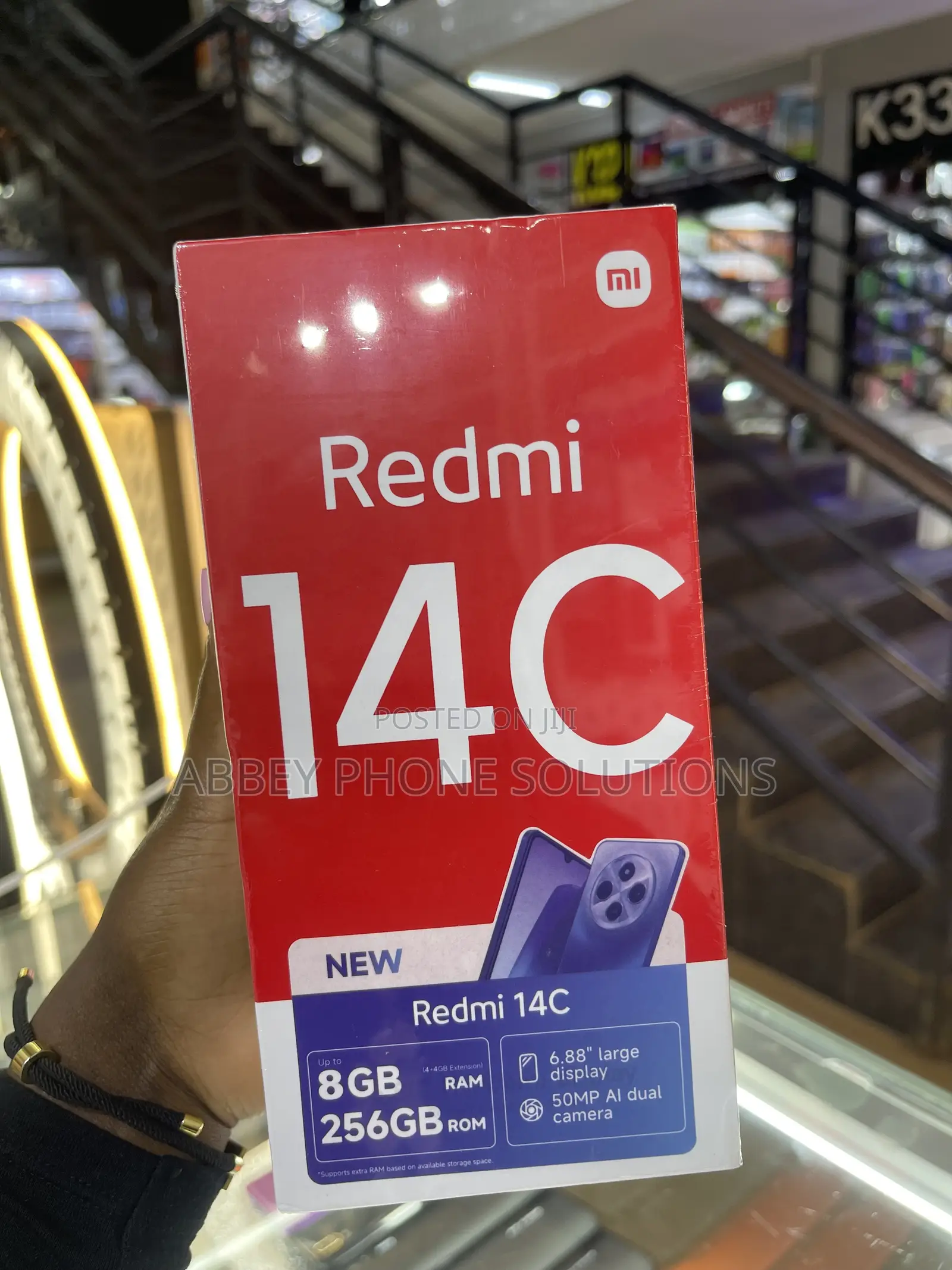 New Xiaomi Redmi 14C 256 GB Black