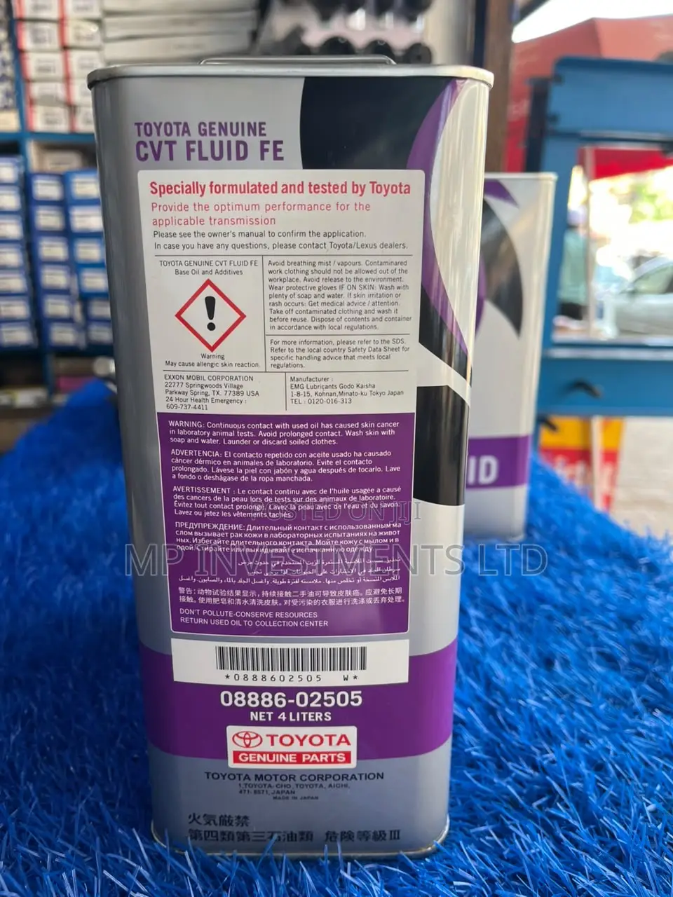 Toyota CVT Fluid Fe