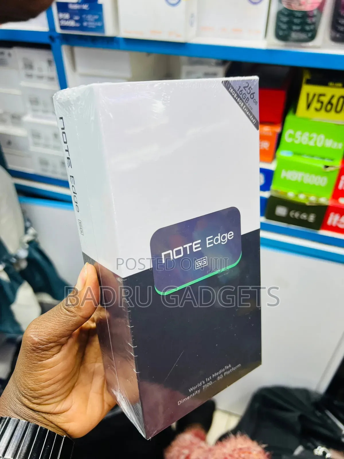 New Infinix Note Edge 256 GB Black