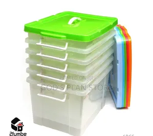 Latch Plastic Storage Boxes Plastic Storage Boxes 1pc