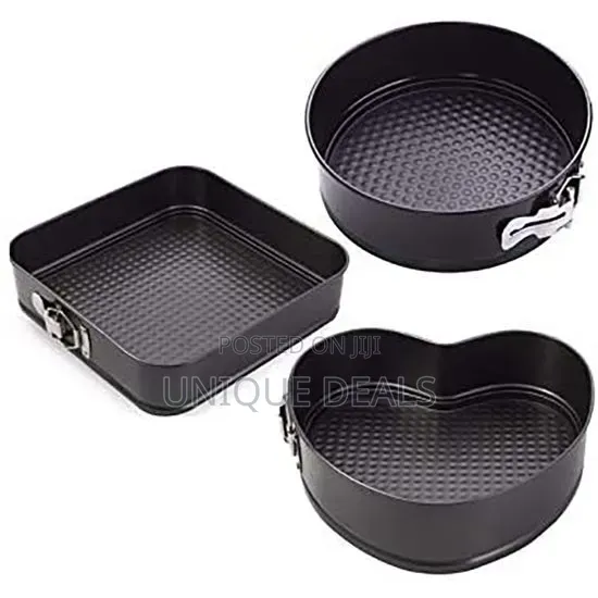 3pcs Cake Baking Molds