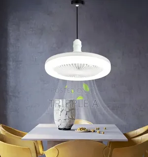 Silent Ceiling Fan With Light