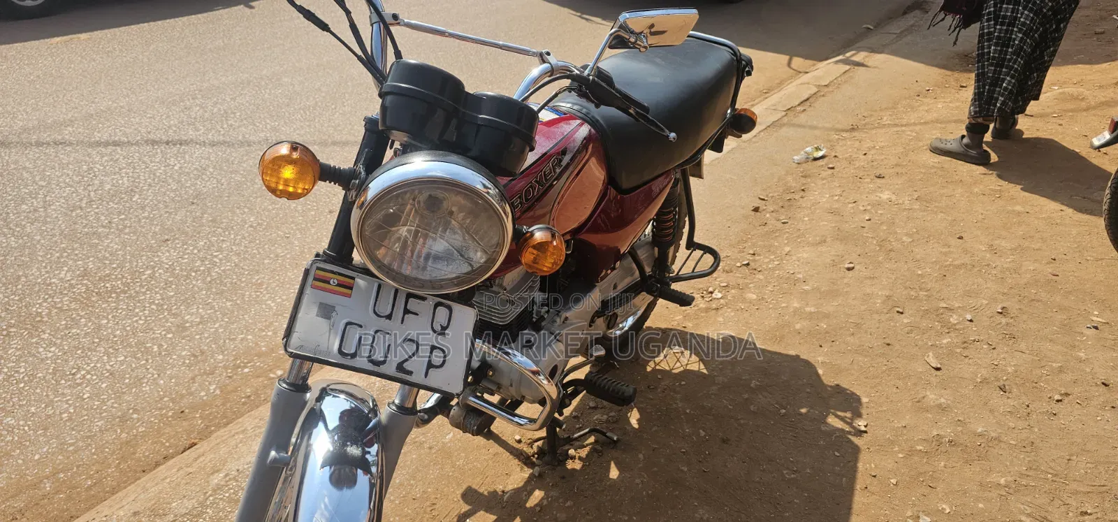 Bajaj Boxer 2023 Red