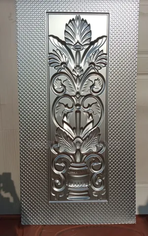 Designed /Stamped Metal Door Skin Sheet Metal Door Design