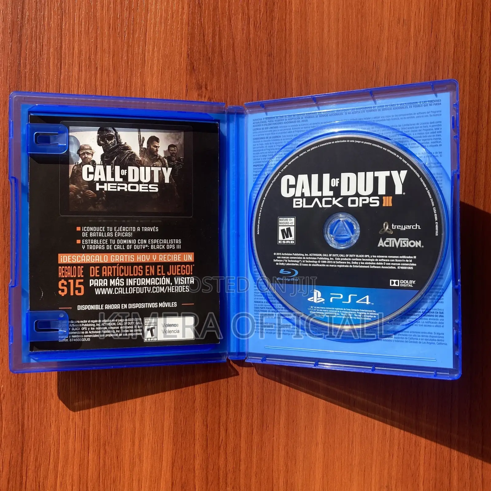 Call of Duty Black Ops 3 Ps4 Gaming Cd