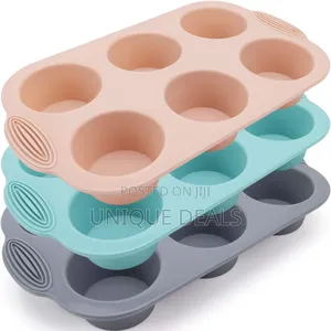 Silicone Cupcake Baking Molds
