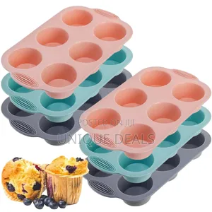 Silicone Cupcake Baking Molds