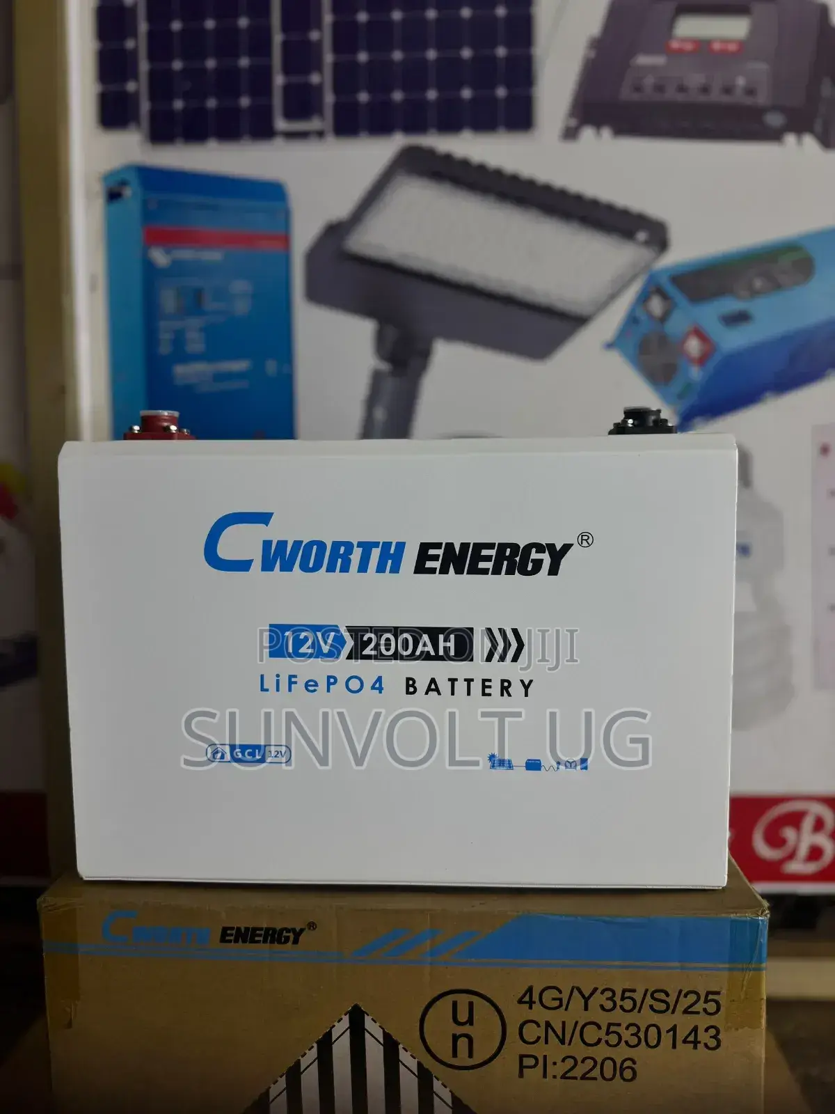 12v 200ah Cworth Lithium Iron Battery