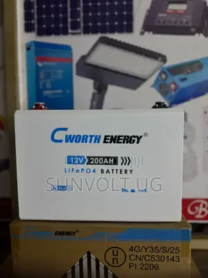 12v 200ah Cworth Lithium Iron Battery