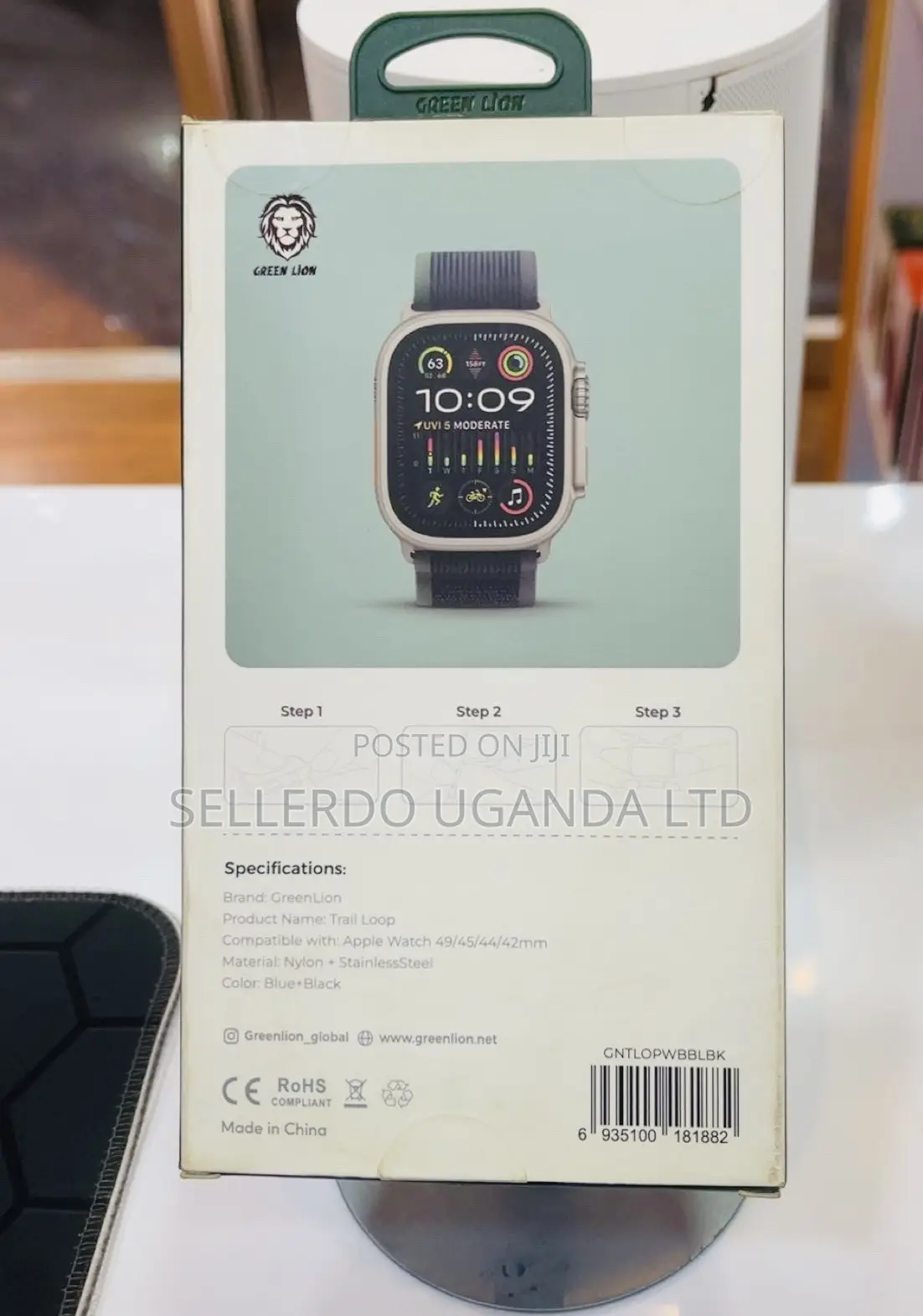 Green Lion Trail Loop Strap For Iwatch