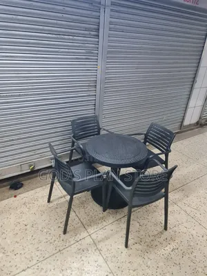 Pioneer Plastic Table and Chairs Plastic Table and Chairs
