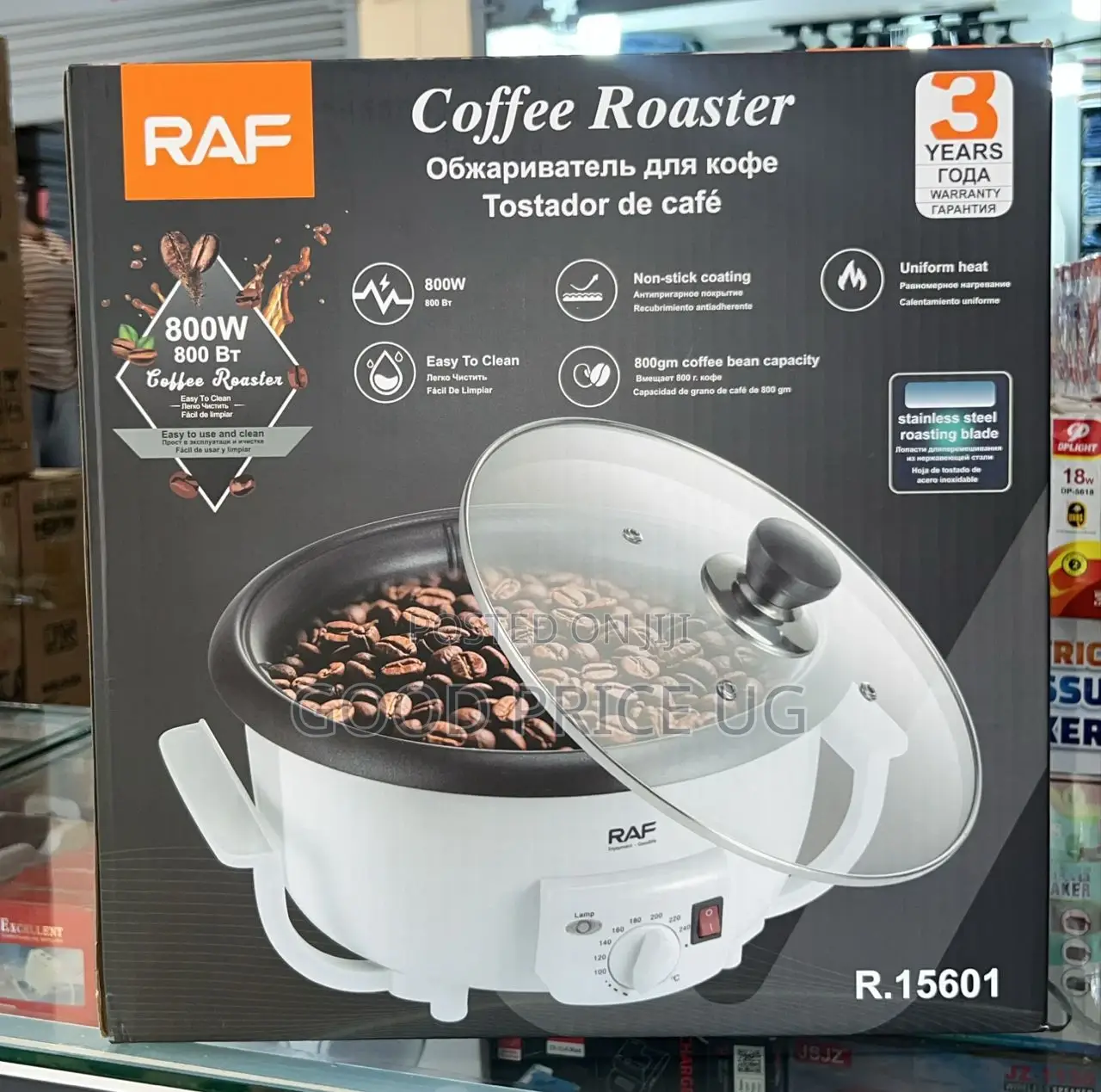 Raf R.15601 Home Coffee Bean Roaster
