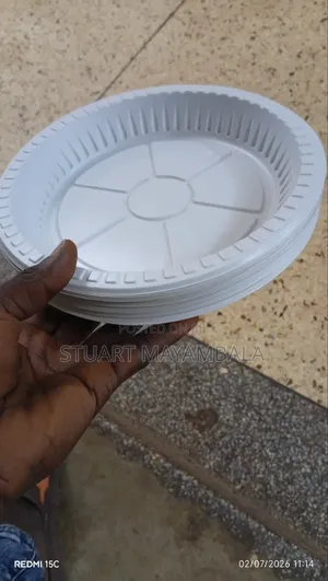 Round Disposable Plate