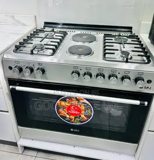 SPJ 4+2 Dual-Fuel Freestanding Cooker.