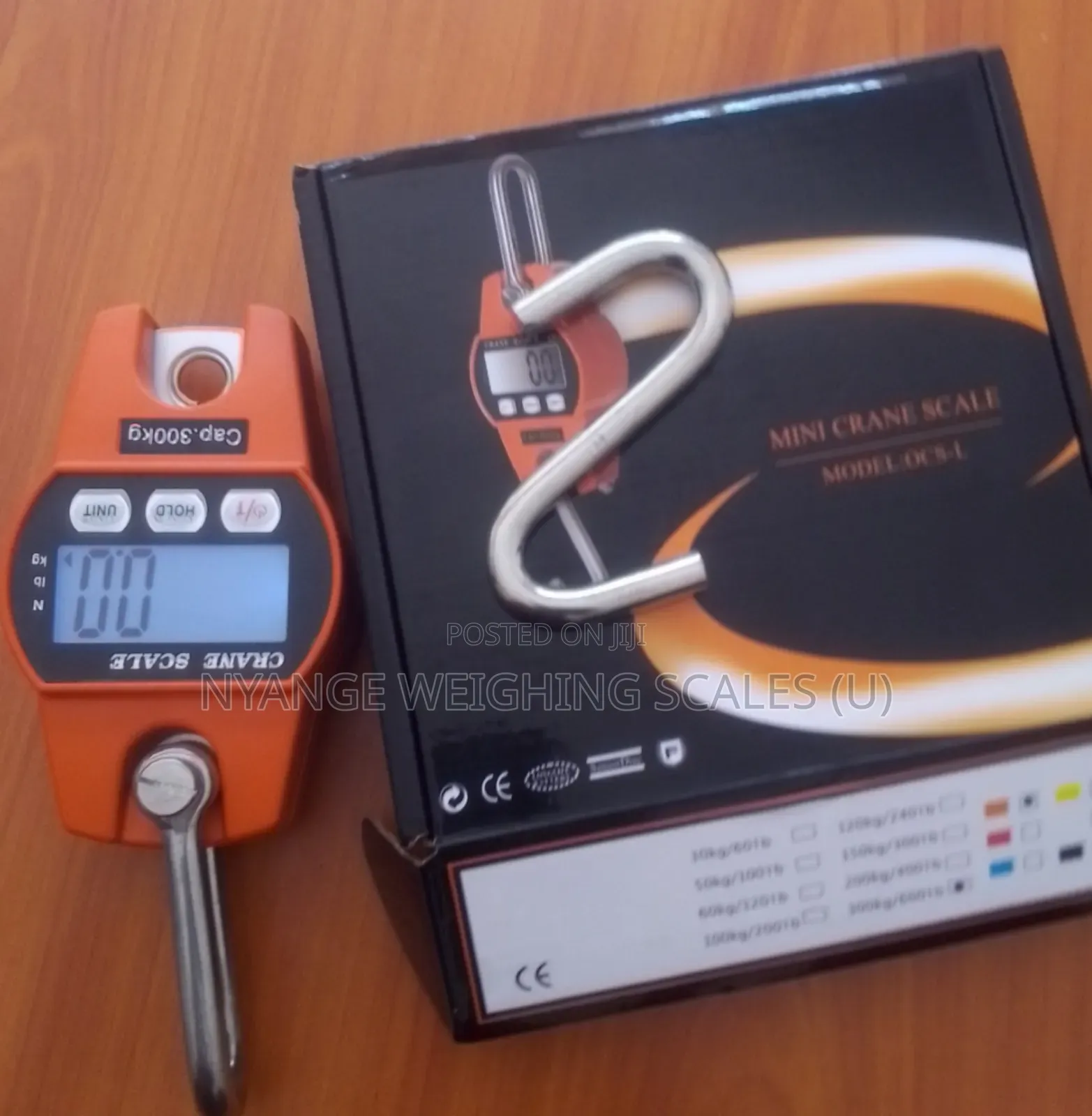 Battery Powered Weighing Scale Hanging Weigh Travel Weighing Scale