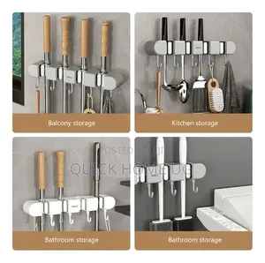 Wallmounted Mop Holder,Broom Mop Holder