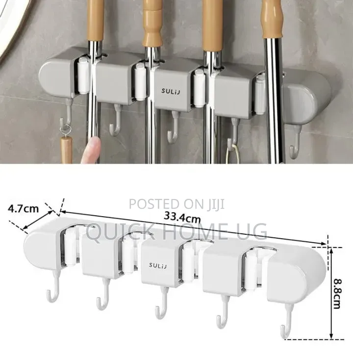 Wallmounted Mop Holder,Broom Mop Holder