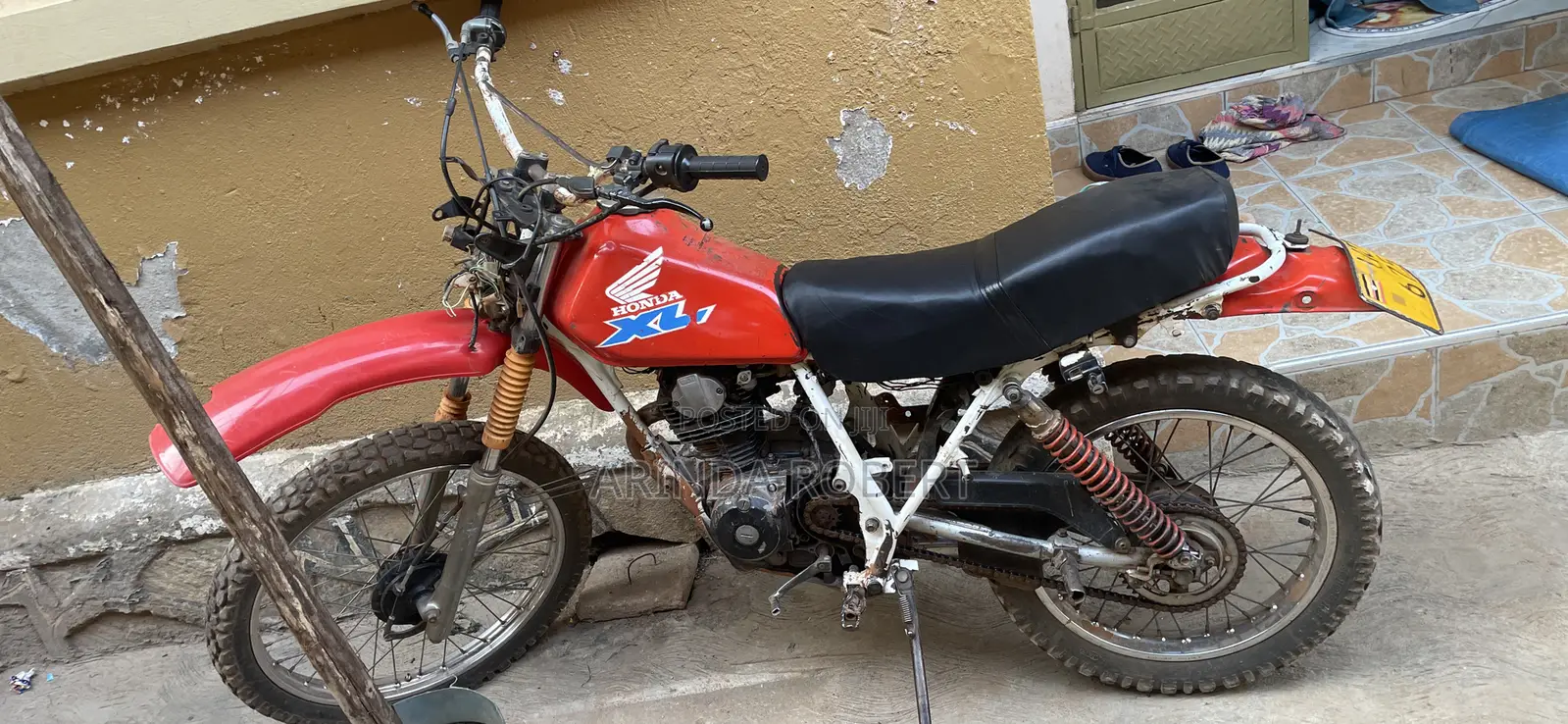 Honda XL 125 1985 Red