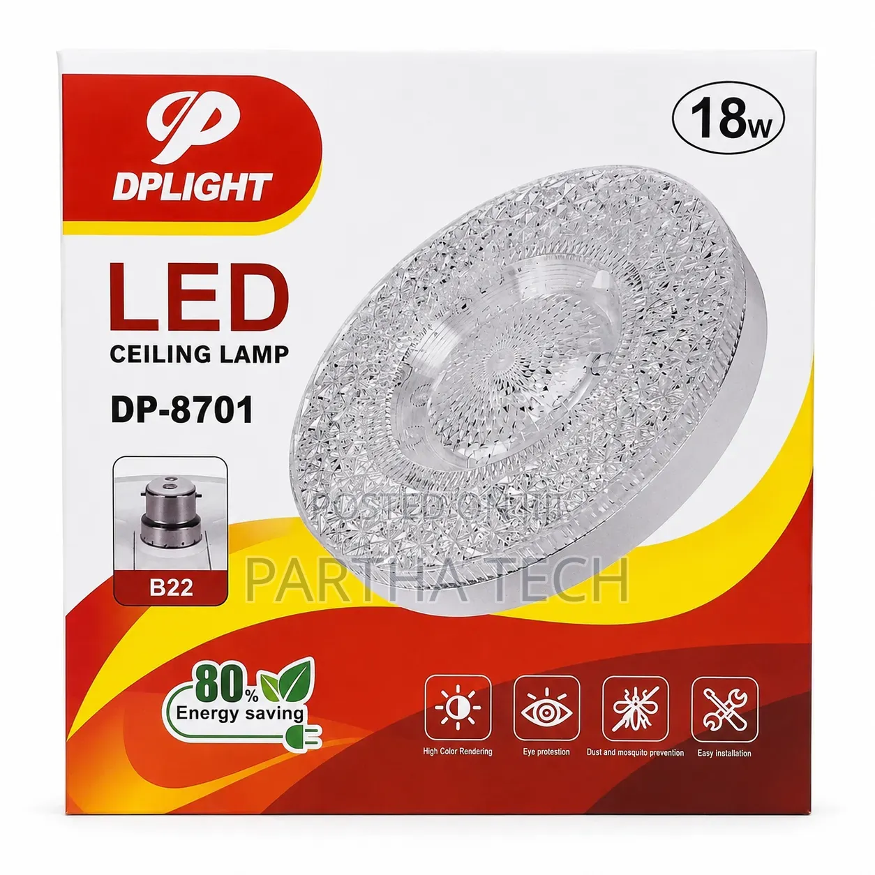 Crystal Design Led Ceiling Lamp Bulb