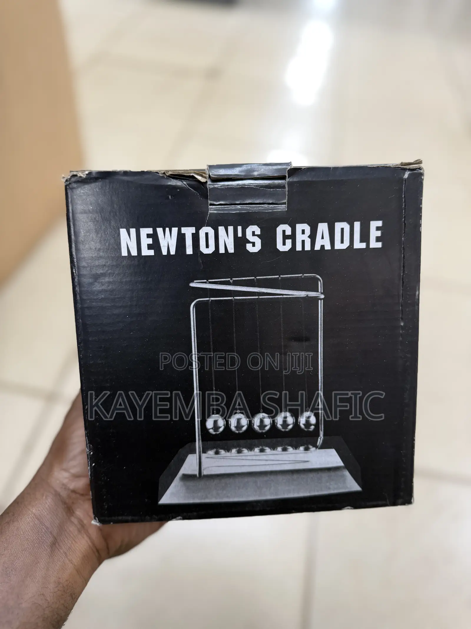 Classic Newton's Cradle Balance Balls - Desktop Office Decor.