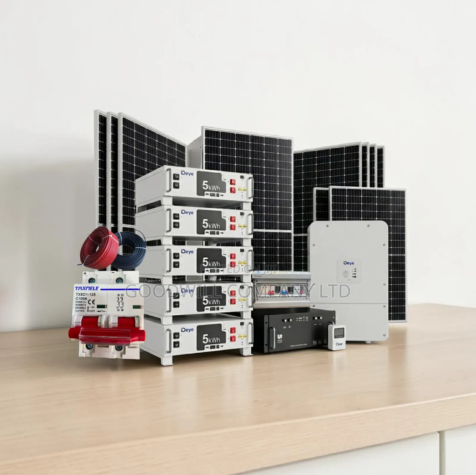 25kwh Deye Solar System Full Kit