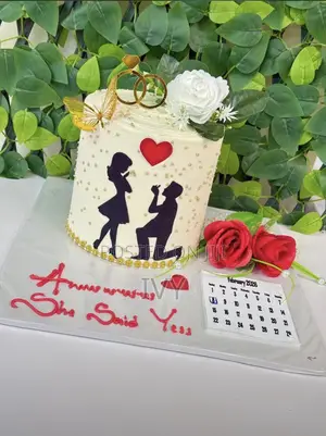 Proposal Cake