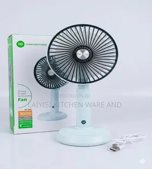Dp Portable High Quality Desktop Rechargeable Handheld Fan Dp-7640