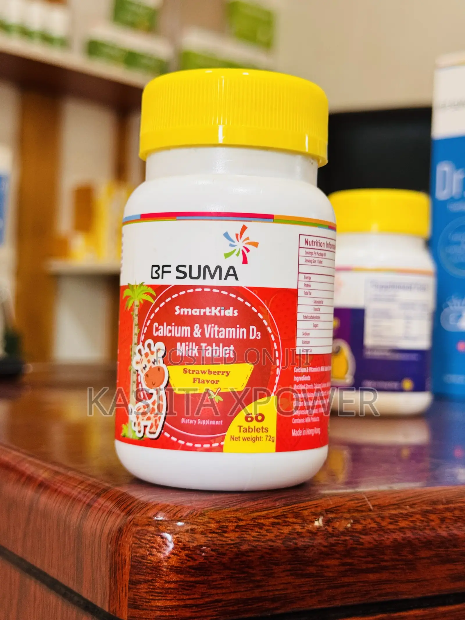 Calcium and Vitamin D3 Milk Tablet Bf Suma