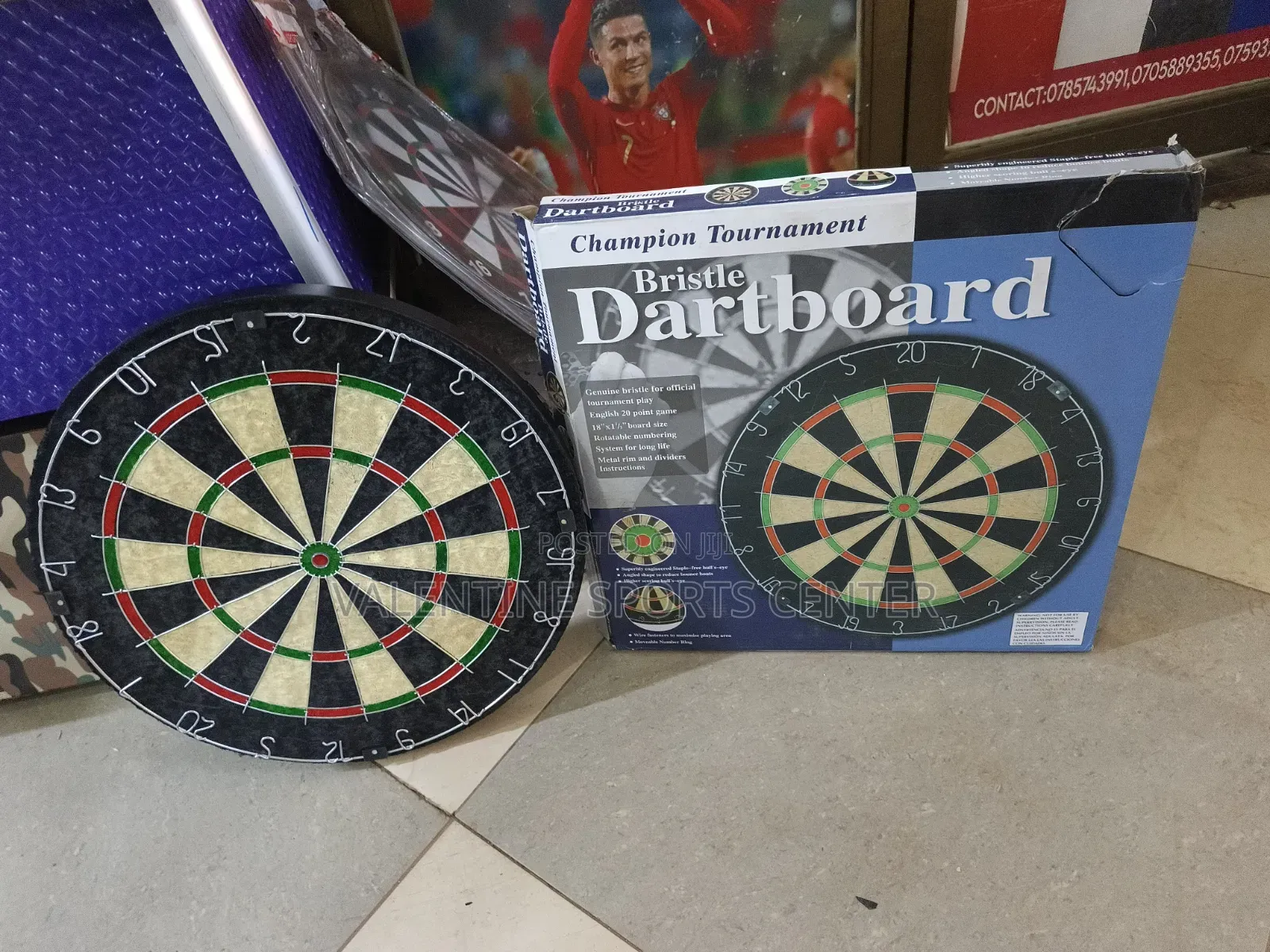 Bristle Dartboard Original Material