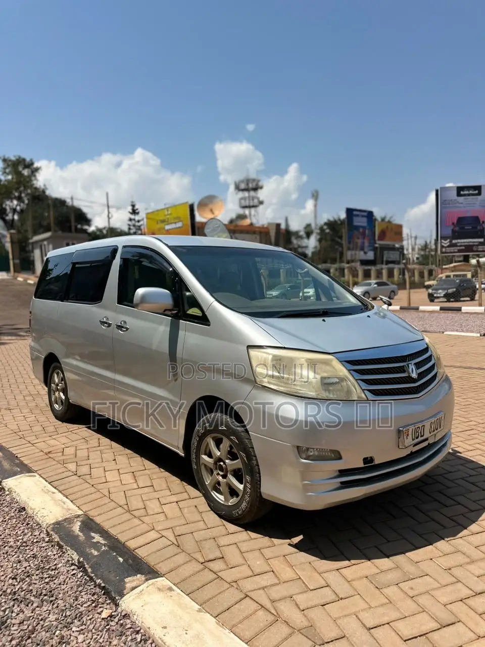 Toyota Alphard 2003 Silver