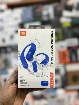 JBL Endurance Peak 4 - True Wireless Noise Cancelling Earbuds Blue