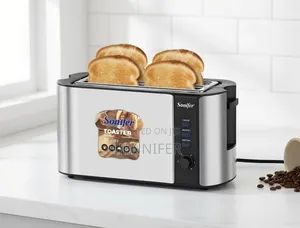 Sonifer Stainless Steel 4-Slice Toaster