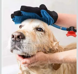 Dog Shower Sprayer Pet Bathing Massage Glove
